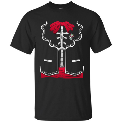 Halloween Costume Dia De Los Muertos T-Shirt Day Of The Dead Black
