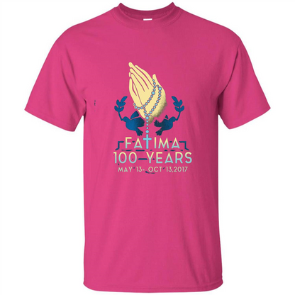 Fatima 100 Years T-shirt Heliconia