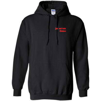 Je M'en Fous T-shirt Black