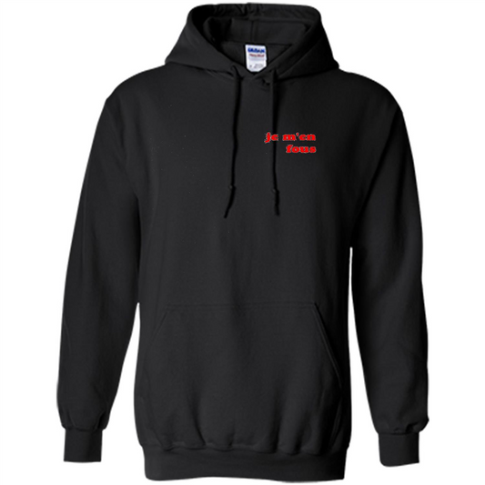 Je M'en Fous T-shirt Black