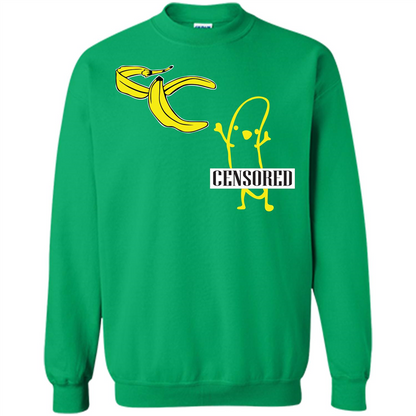 Banana T-shirt Censored T-shirt Irish Green
