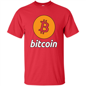 Bitcoin Logo Cryptocurrency BTC T-shirt