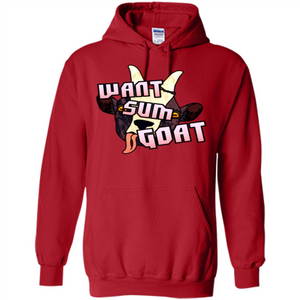 Goat Lover T-shirt Want Sum Goat