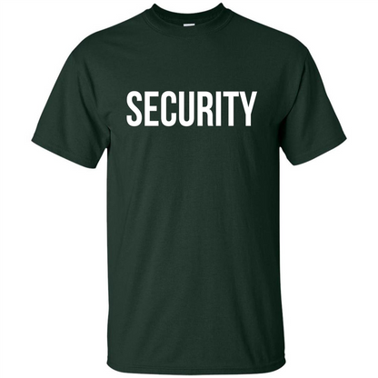 Security T-shirt Forest Green