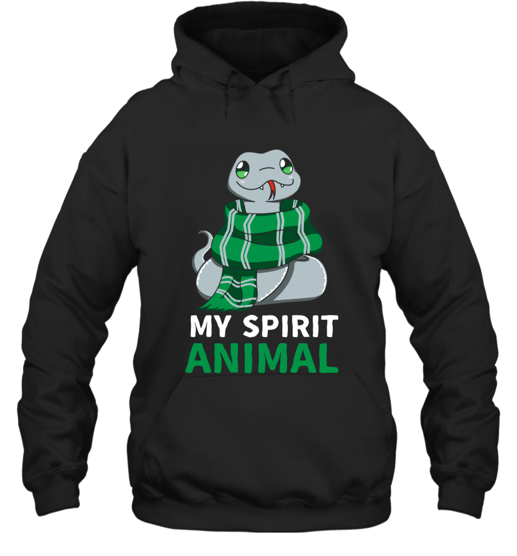 Slytherin - My Spirit Animal Harry Potter Hoodie Hoodie Black