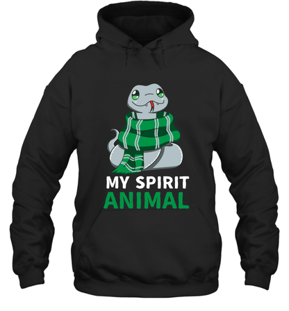 Slytherin - My Spirit Animal Harry Potter Hoodie Hoodie Black