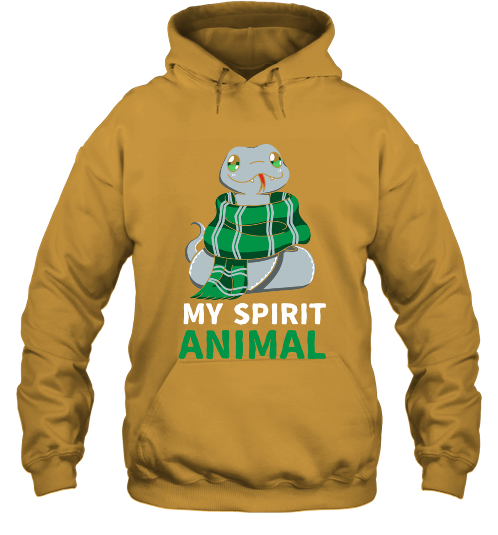 Slytherin - My Spirit Animal Harry Potter Hoodie Hoodie Gold