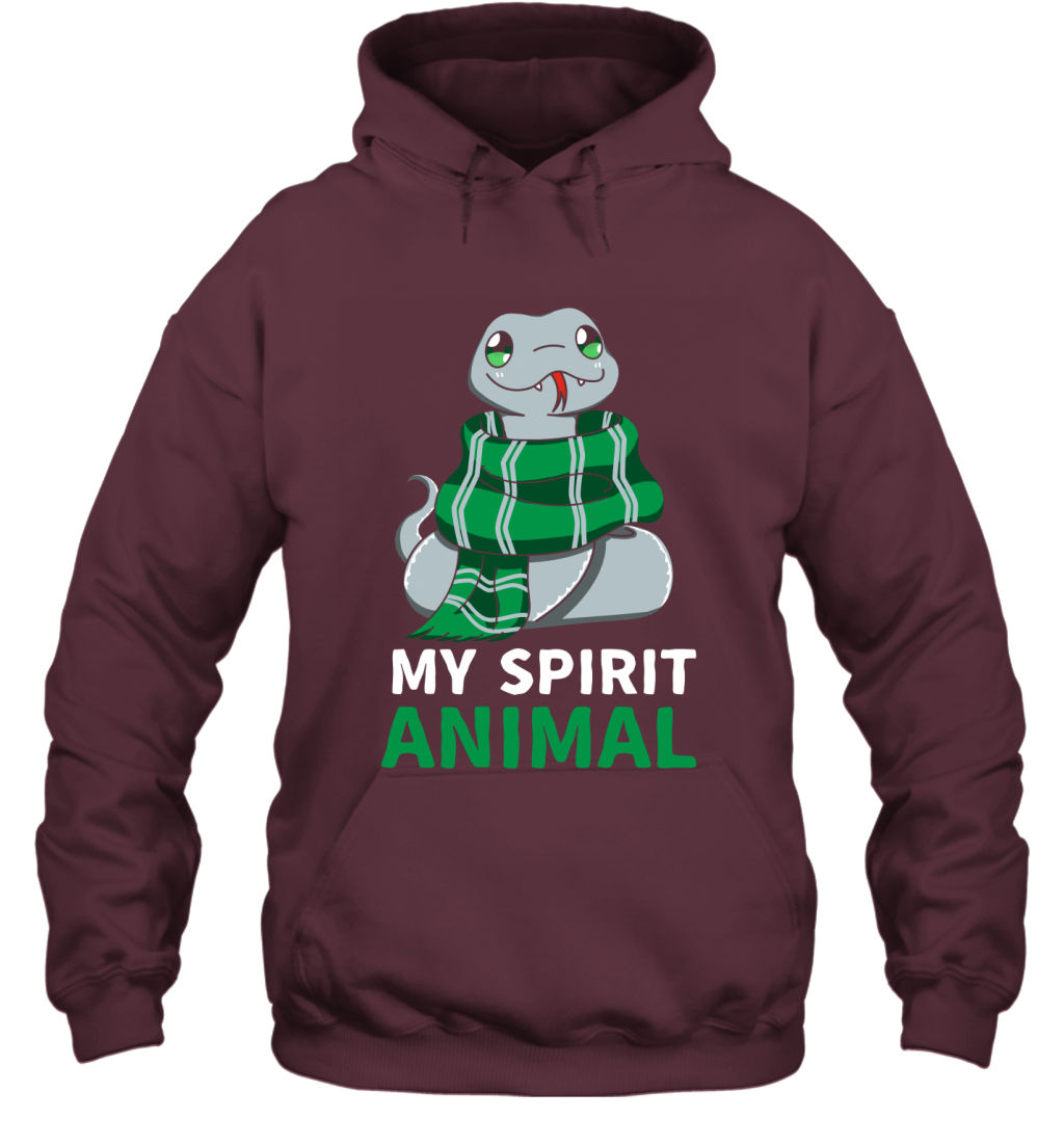 Slytherin - My Spirit Animal Harry Potter Hoodie Hoodie Maroon