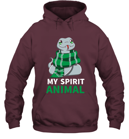 Slytherin - My Spirit Animal Harry Potter Hoodie Hoodie Maroon