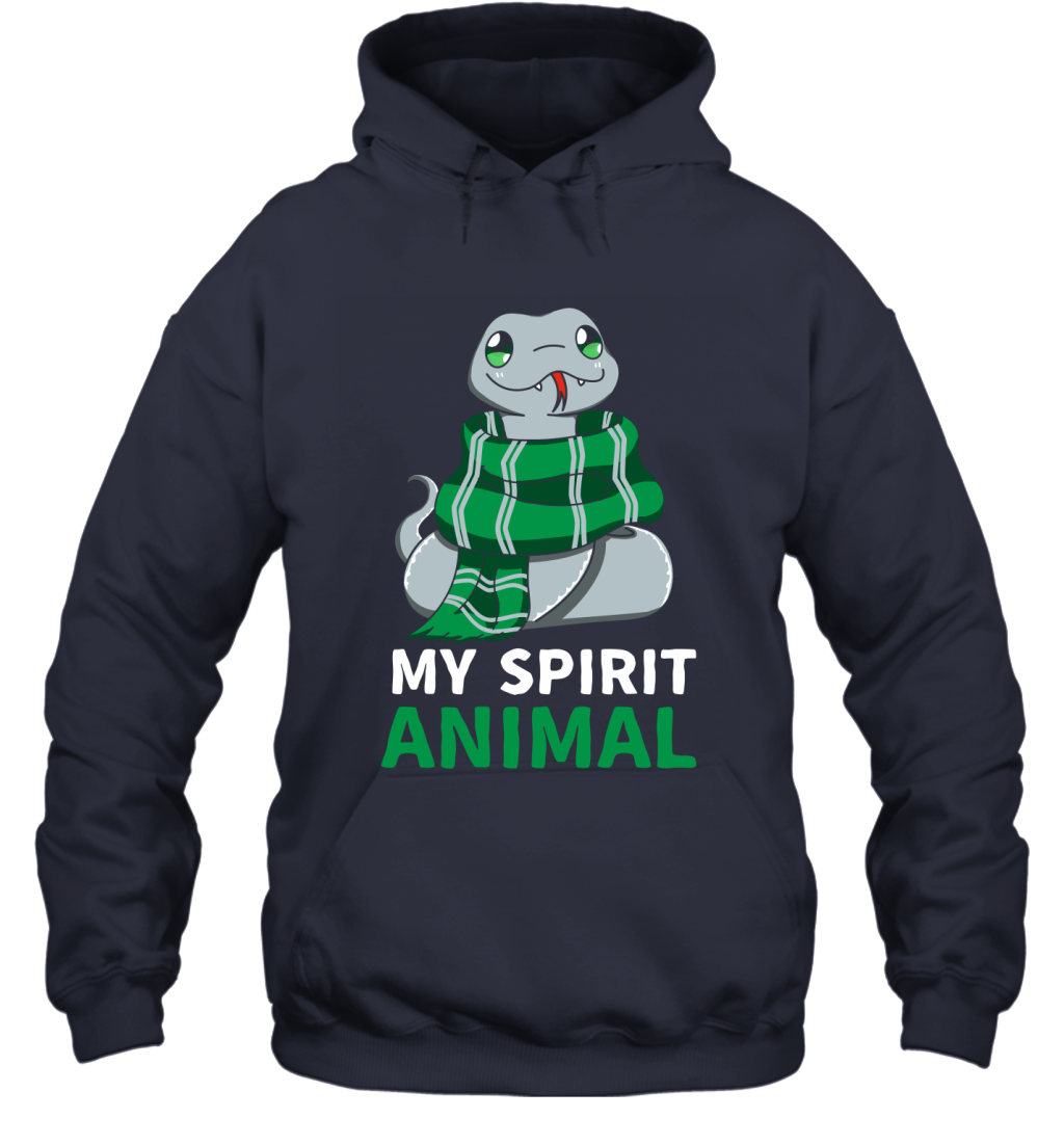 Slytherin - My Spirit Animal Harry Potter Hoodie Hoodie Navy
