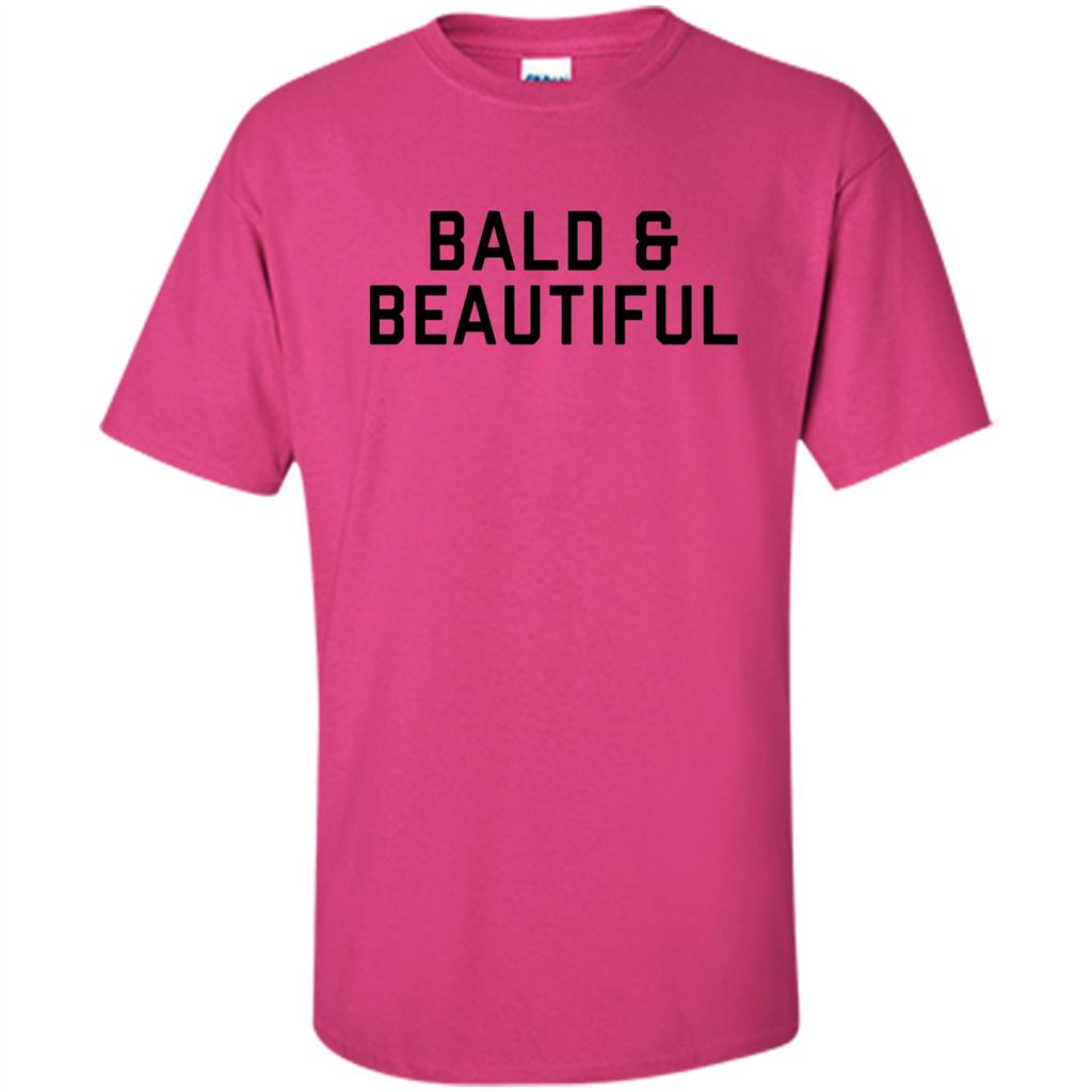 Bald and Beautiful T-shirt Heliconia