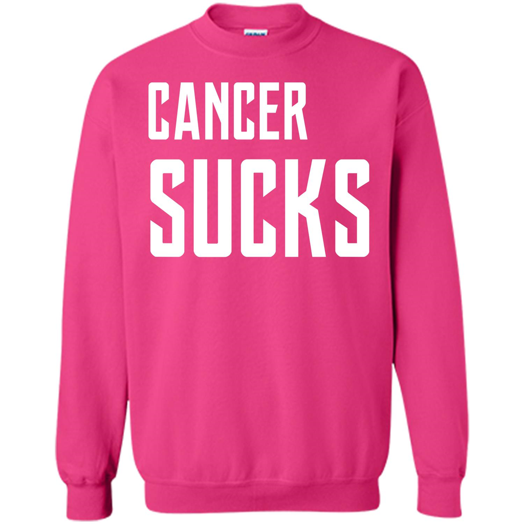 Cancer Sucks T-shirt Heliconia