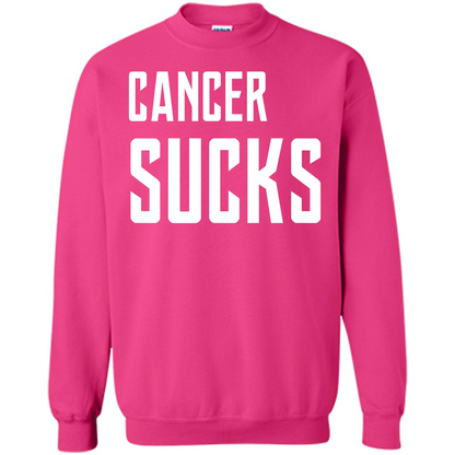 Cancer Sucks T-shirt Heliconia