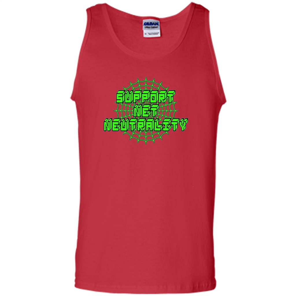 Support Net Neutrality T-shirt Red