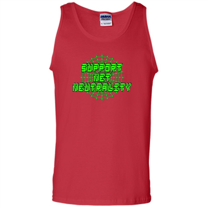 Support Net Neutrality T-shirt Red