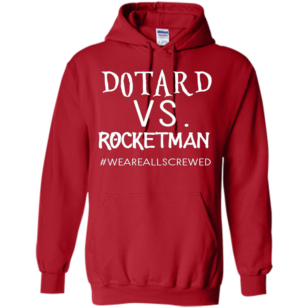 Rocketman Vs. The World Of DOTARD T-shirt Red