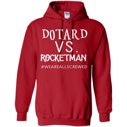 Rocketman Vs. The World Of DOTARD T-shirt Red