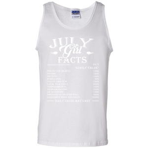 July Girl Facts T-shirt