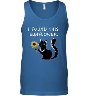 I Found This Sunflower Cat Shirt Tank Top