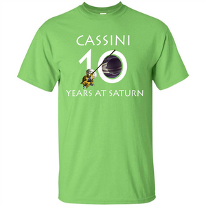 Cassini Grand Finale T-shirt Cassini 10 Years At Saturn T-shirt