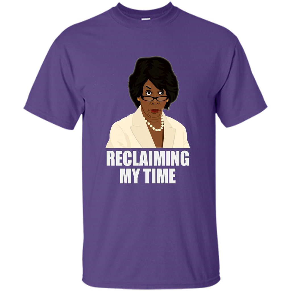 Reclaiming My Time T-shirt Purple