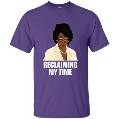 Reclaiming My Time T-shirt Purple
