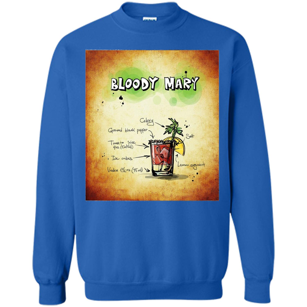 Bloody Mary Drink Recipe Alcohol Liquor Bartender T-shirt