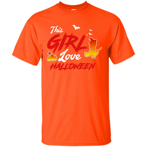 Halloween T-shirt This Girl Love Halloween