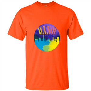 Love Vietnam T-shirt Hanoi Skyline Horizon Sunset