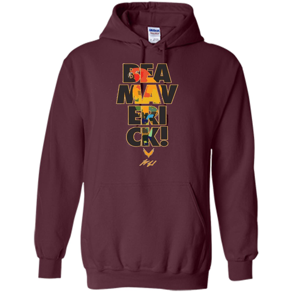 Be A Maverick T-shirt Maroon