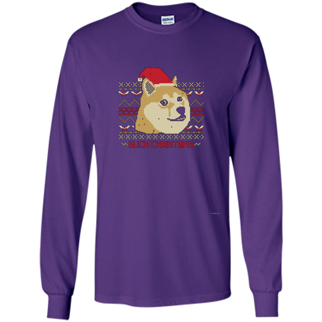 Funny Christmas Dog Lover T-shirt Such Christmas