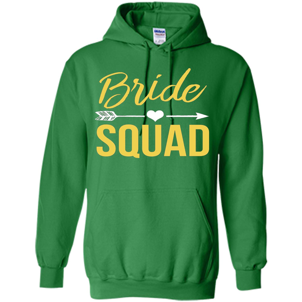 Bachelorette Party T-Shirts Bridesmaids Bride Squad T-Shirt Irish Green