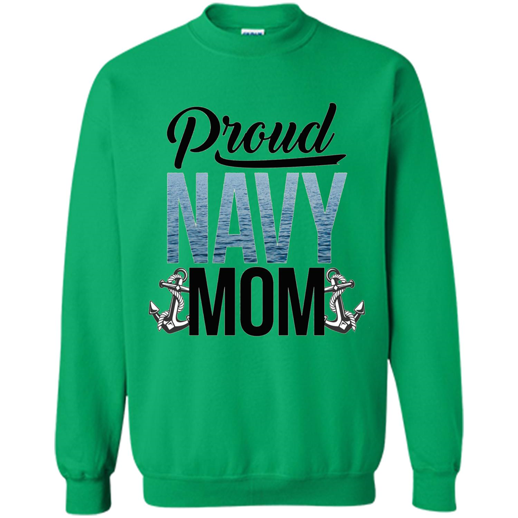 Military. Proud Navy Mom T-shirt