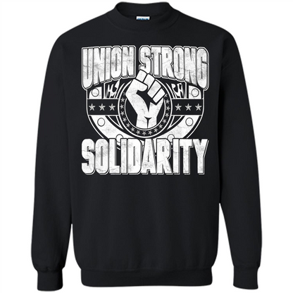 Union Strong Solidarity T-shirt Black