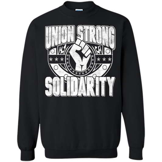 Union Strong Solidarity T-shirt Black