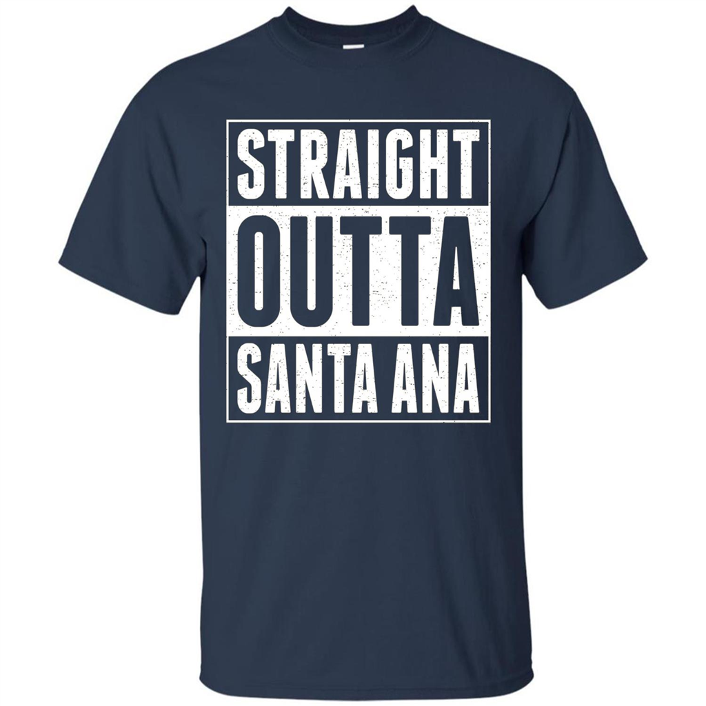 Straight Outta Santa Ana T-shirt Navy