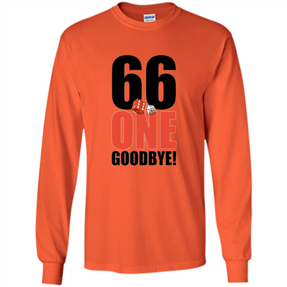 Dice Games T-shirt 66 One Goodbye T-shirt Orange