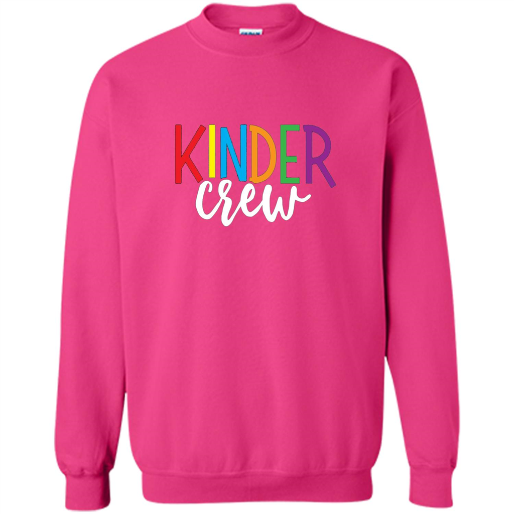 Cute Kindergarten Teacher Team T-shirt Heliconia