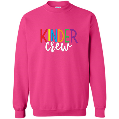 Cute Kindergarten Teacher Team T-shirt Heliconia