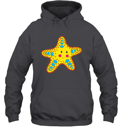 Starfish Summer Beaches Shirt Hoodie Hoodie Dark Heather