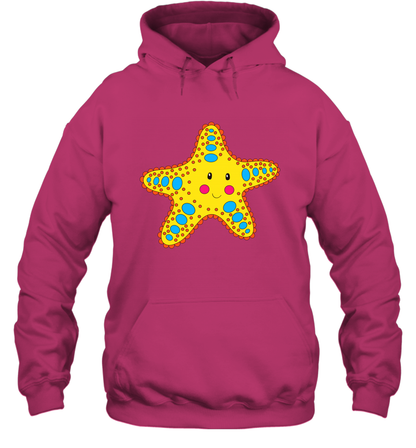 Starfish Summer Beaches Shirt Hoodie Hoodie Heliconia
