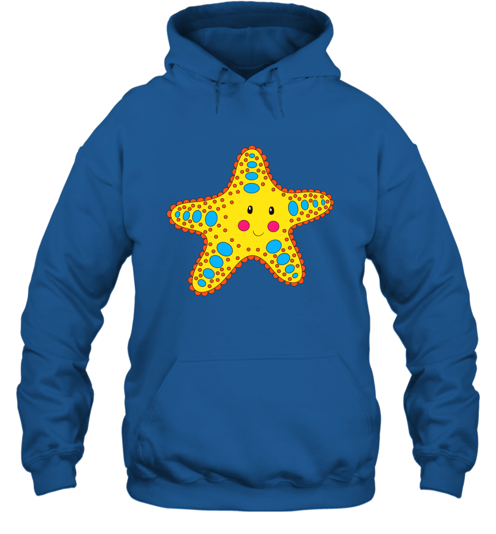 Starfish Summer Beaches Shirt Hoodie Hoodie Royal