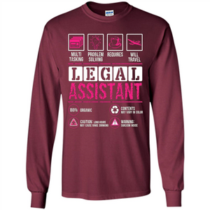 Legal Assistant T-shirt Funny Legal Assistant T-shirt