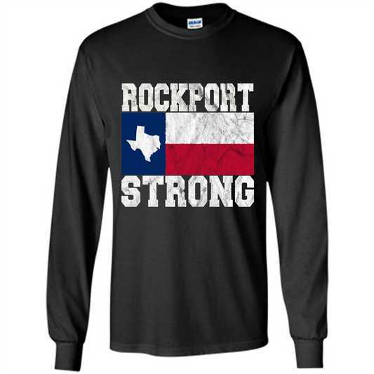 Rockport Strong, Rockport Pride, Rockport Texas T-shirt Black