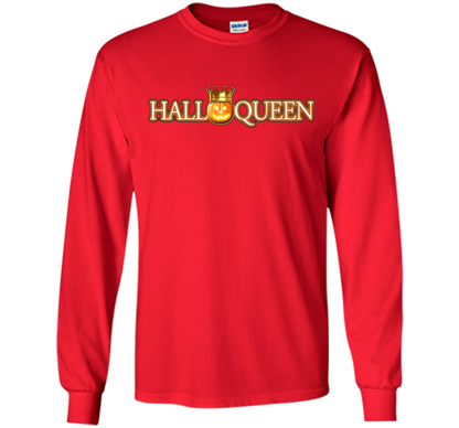 Halloween T-Shirt Halloween Pumpkin Queen T-shirt Red