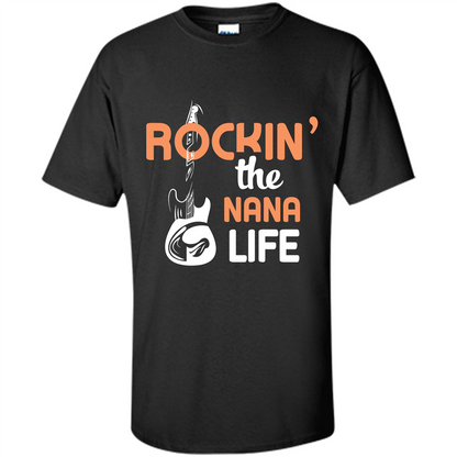 Nana T-shirt Rockin’ The Nana Life Black