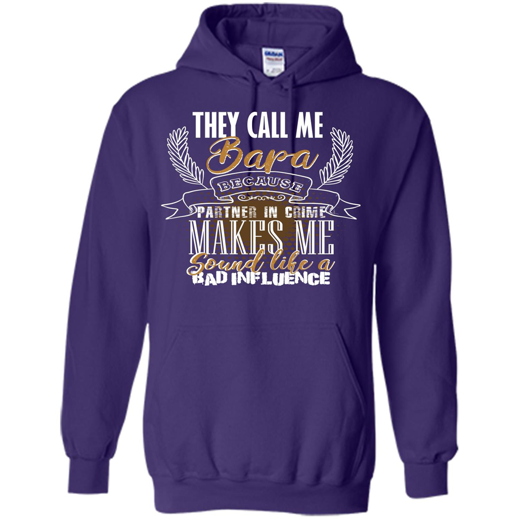 Bapa T-shirt They Call Me Bapa Because Partner In Crime T-shirt Purple
