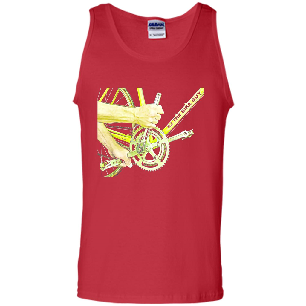 The Bike Guy T-shirt Love Bike T-shirt Red