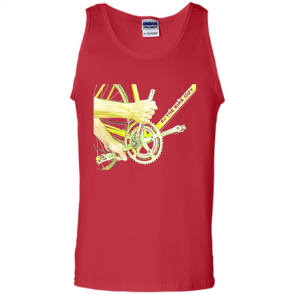 The Bike Guy T-shirt Love Bike T-shirt Red