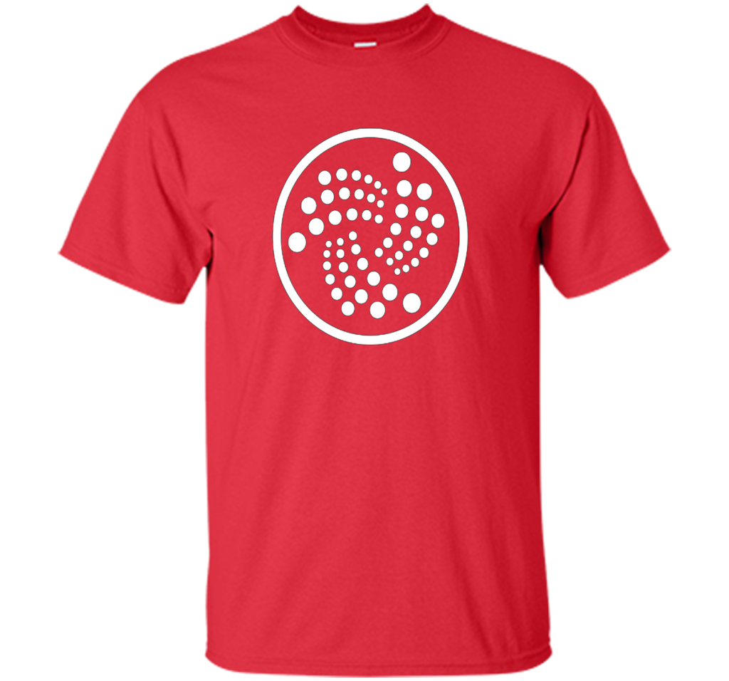 Iota T-shirt Miota Cryptocurrency Blockchain Token T-shirt Red